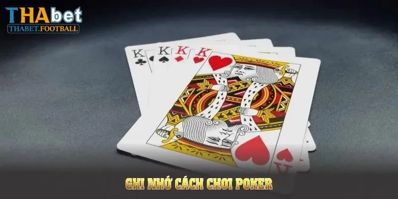 Khám Phá Cách Chơi Poker Trực Tuyến Chi Tiết Tại Thabet